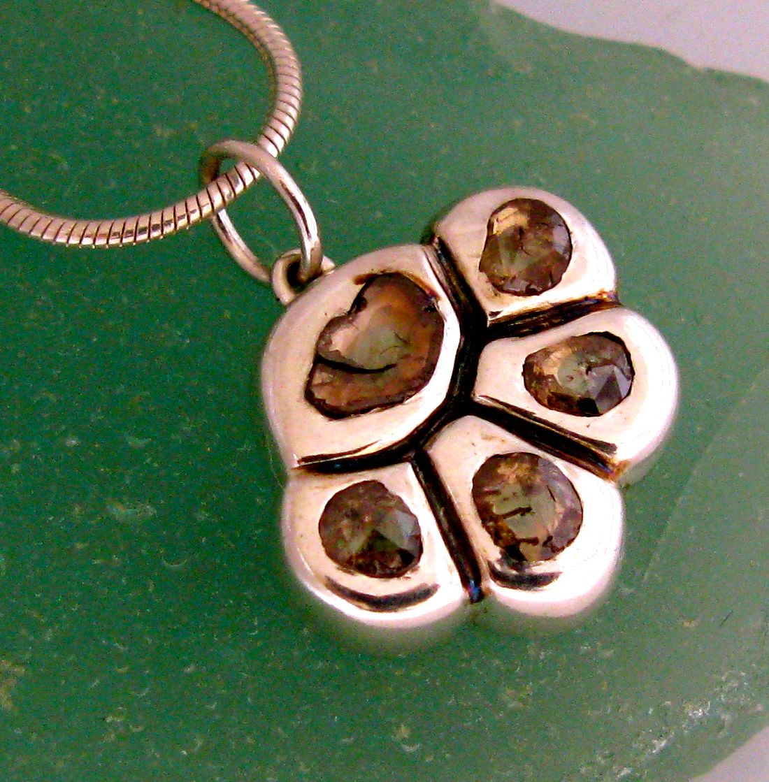 Dog paw pendant